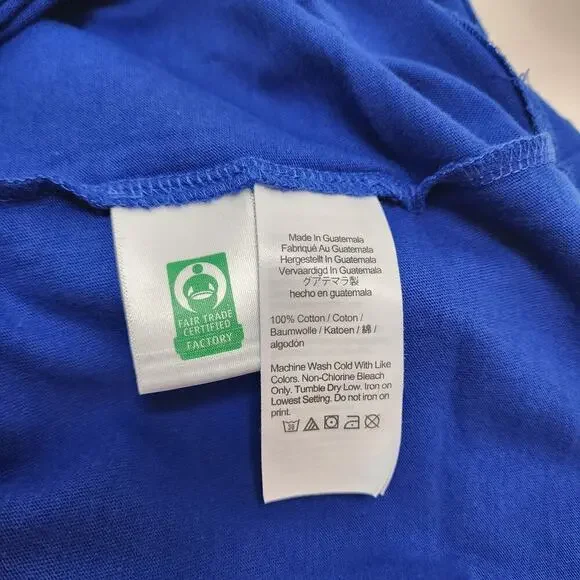 J.Crew Blue Aspen Jersey Graphic‎ T-Shirt BM870 Women's SZ S - NWT - Picture 6 of 9